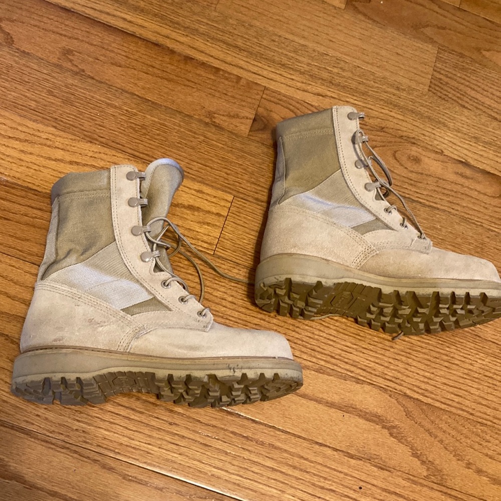 MCRAE men’s military steel toe boots